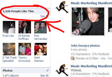 Facebook Page Likes