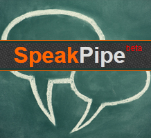 Speak Pipe voice message widget
